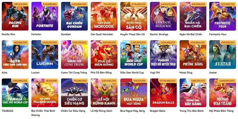 Kho game chất lượng cao bậc nhất châu Á 2024